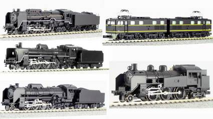 KATO C62 D51などセット KATO Nゲージ】C62東海道,C57-180,C11,D51標準,EH10の紹介詳細
