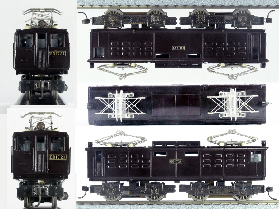 つぼみ堂 HO】の電気機関車のED17の紹介: 三次元模型設計概論 更新記録 