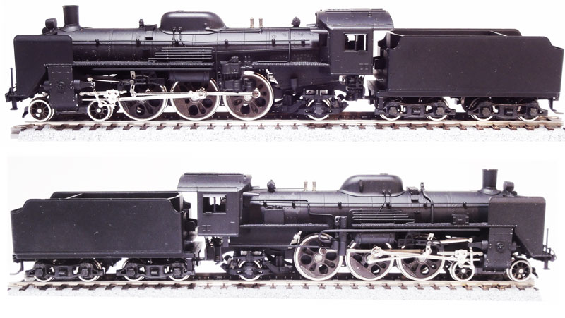 鉄道模型 HO】天賞堂 EF57 EF62 安達製作所 C57 D51標準 出品と